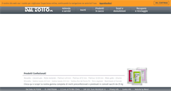 Desktop Screenshot of dalzottosrl.com